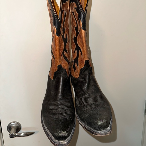 Vintage Old West Ladies Cowboy boots - Picture 2 of 4